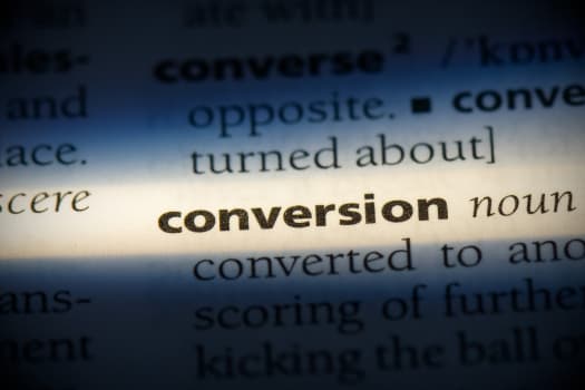 conversion definition