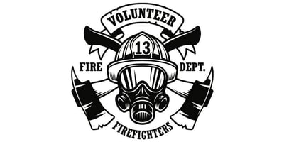 Volunteer Firefighters Logo