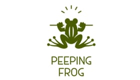 Peeping Frog Logo