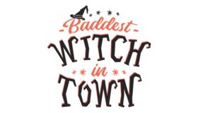 Baddest Witch In Town Logo