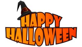 Happy Halloween Hat Logo