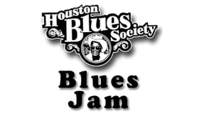 Houston Blues Society Blues Jam Logo