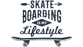 Skateboarding Lifestyle Logo