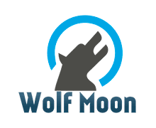 Wolf Moon ZenBusiness Logo