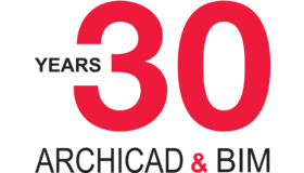 Archicad And Bim 30 Years Logo