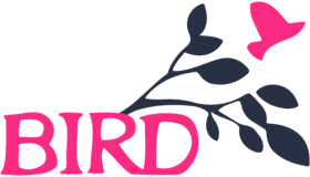 Bird Pink Logo