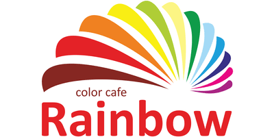 Rainbow Color Cafe Logo