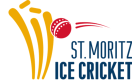 St Moritz Ice Cricket Logo