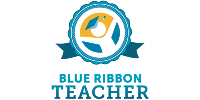 Blue Ribbon Teacher Logo