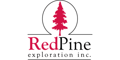 Red Pine Exploration Logo