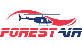 Helicopter Forest Air Logo