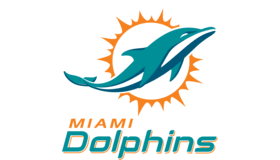 Miami Dolphins Football Logo