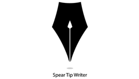 Spear Tip Writer Logo